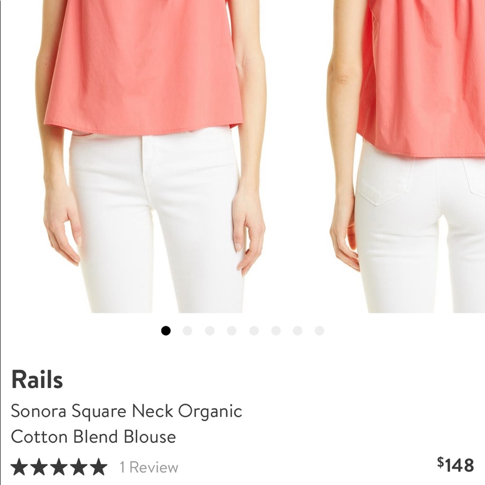 NWT Rails square neck top - Picture 2 of 6